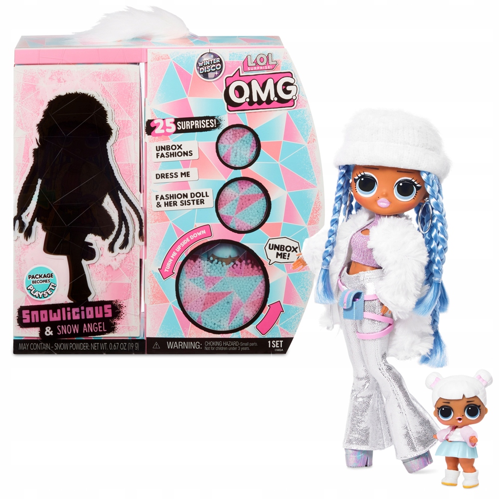 LOL SURPRISE OMG Winter Disco Lalka SNOWLICIOUS 9367479997 oficjalne archiwum Allegro