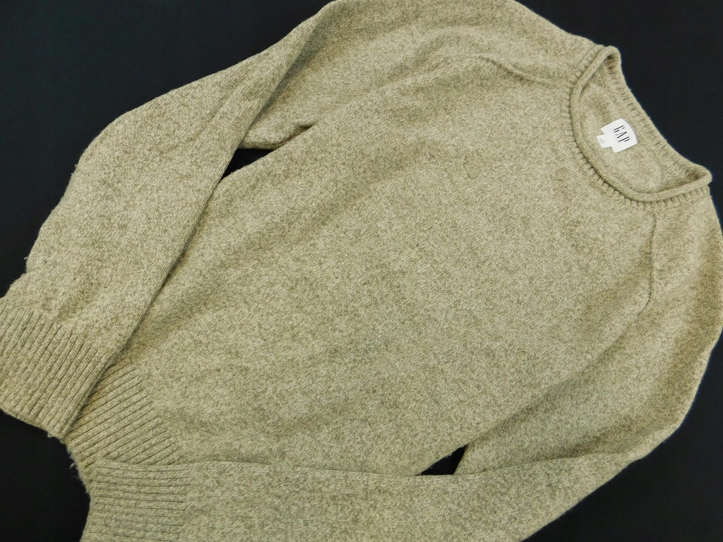 2901e73 GAP sweter MĘSKI casual BEŻOWY XS