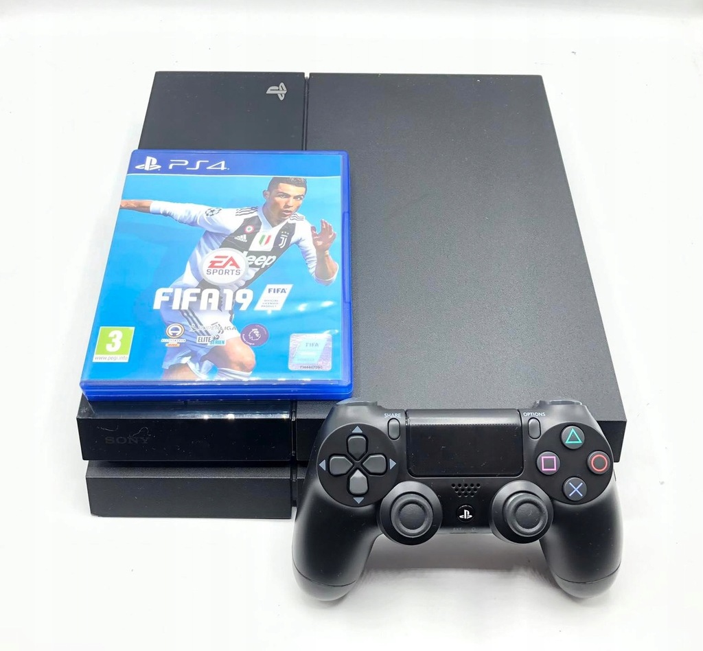 PlayStation 4 PS4 500 GB + Fifa 19 + Pad