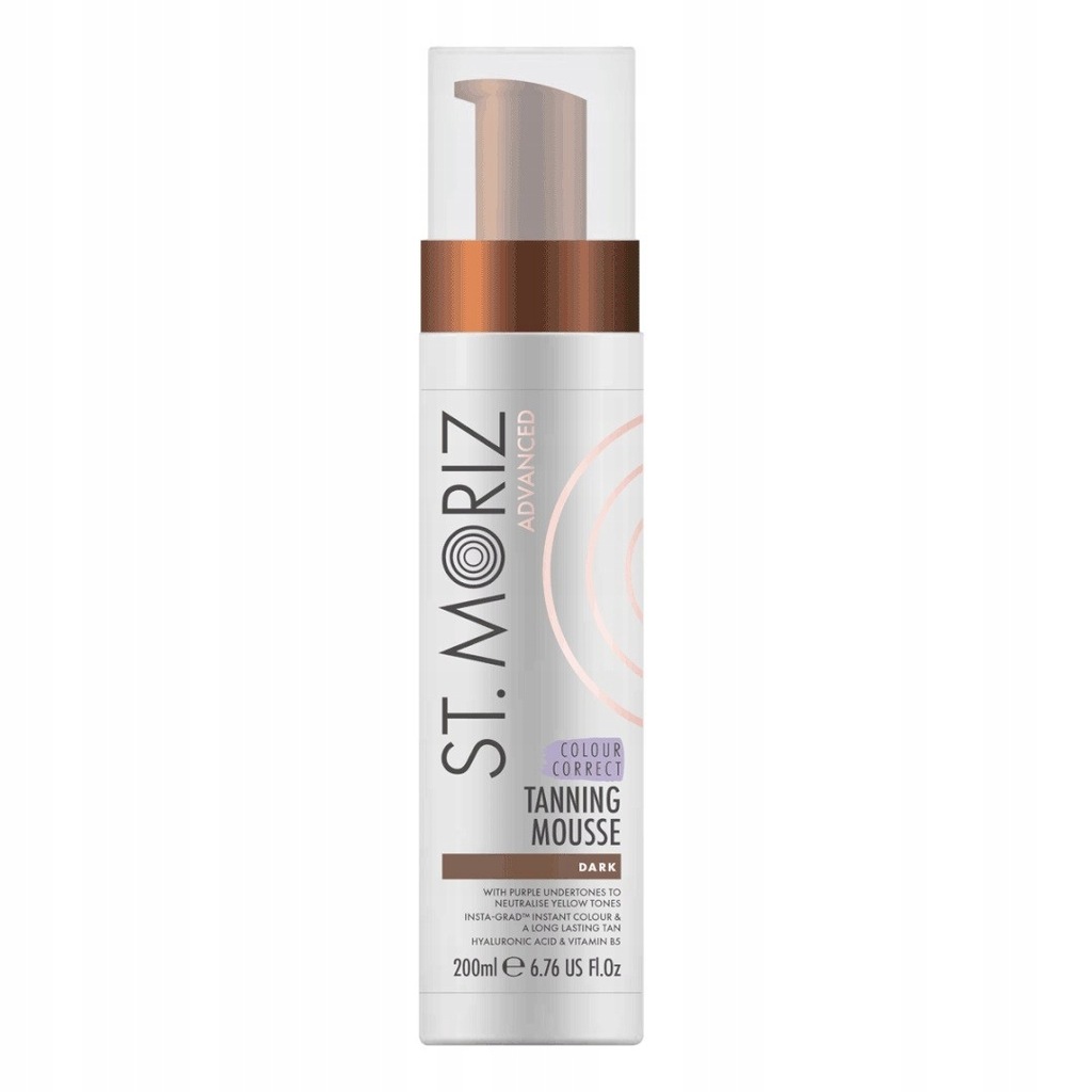 ST.MORIZ Advanced Pianka samoopalająca korygująca kolor - dark 200ml