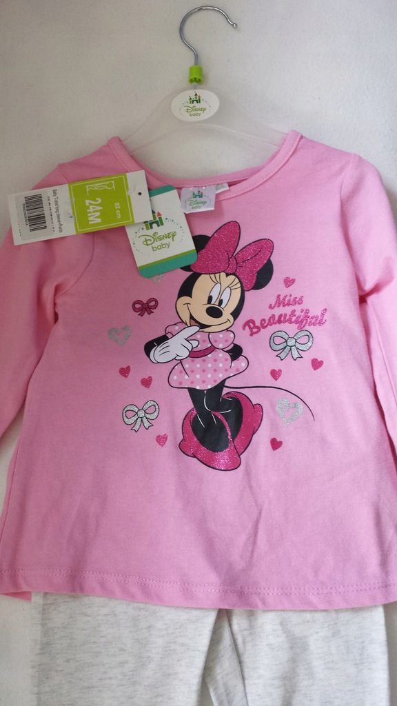 Komplet dziewczęcy bluzka+leginsy Disney Minnie