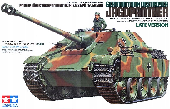 1:35 Działo samobieżne JAGDPANTHER Late TAMIYA 35203