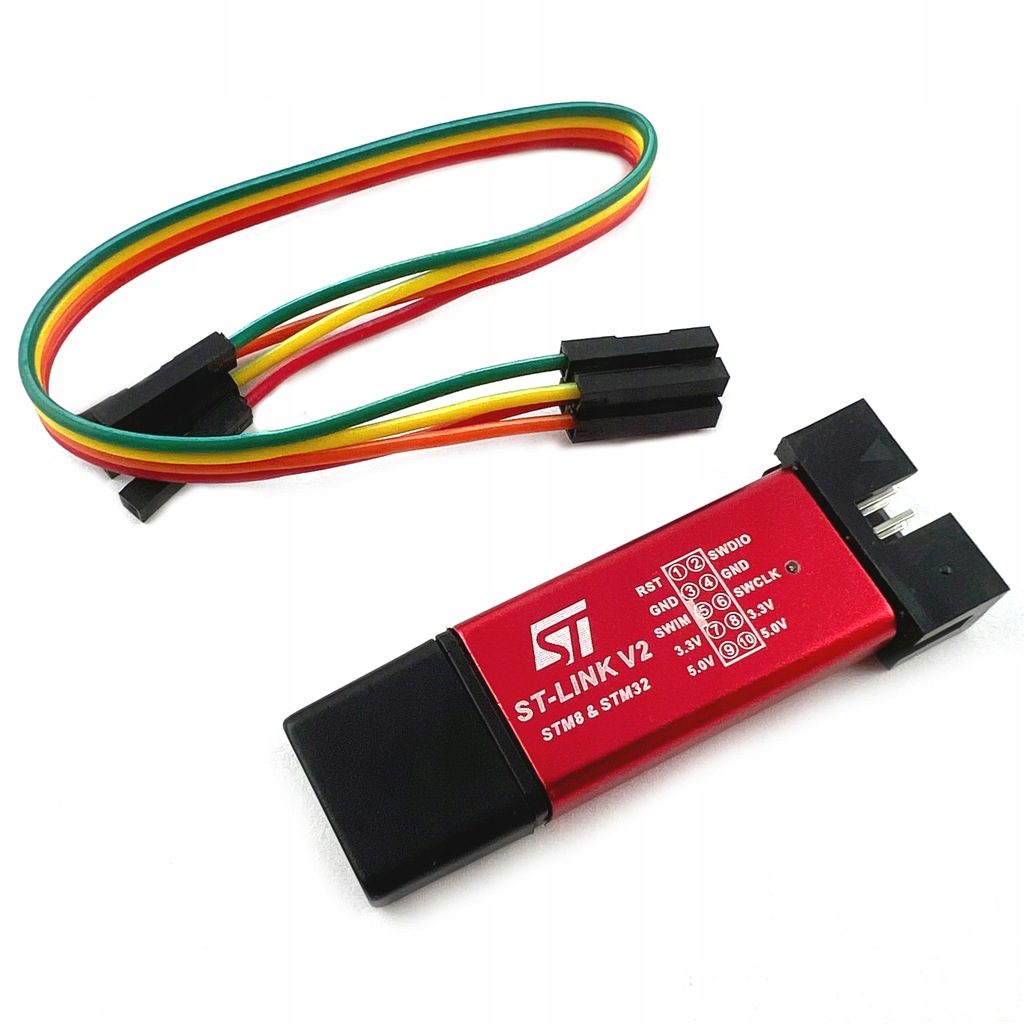 Programator ST-LINK V2 STM32 STM8 JTAG SWIM STLINK - 12727118179 ...