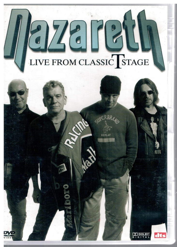 NAZARETH LIVE FROM CLASSIC T STAGE DVD