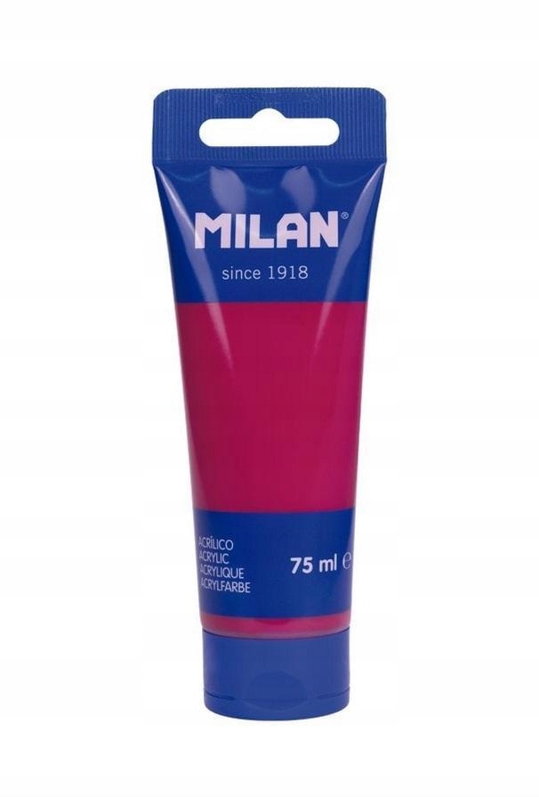 FARBA AKRYLOWA W TUBCE 75ML ROŻOWY HIBISKUS MILAN