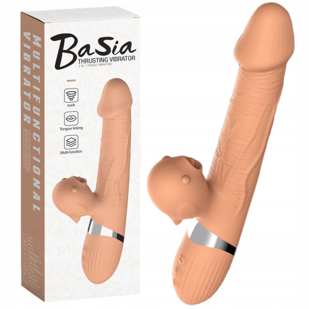 Boss Series Basia Wielofunkcyjny wibrator USB
