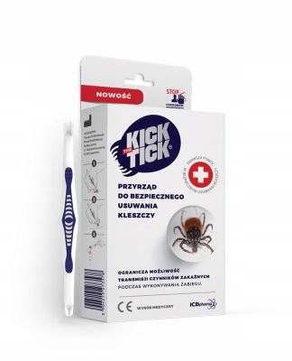 KICK THE TICK Przyrząd do usuwania kleszczy