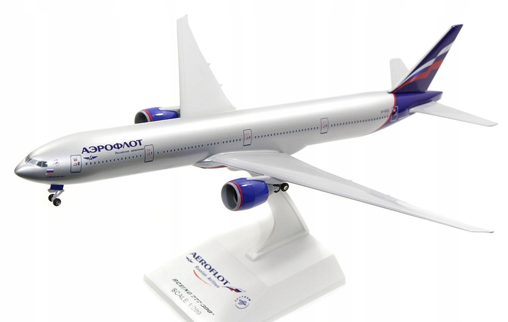 Boeing 777-3ER Aeroflot model samolot 1:200 SKR807