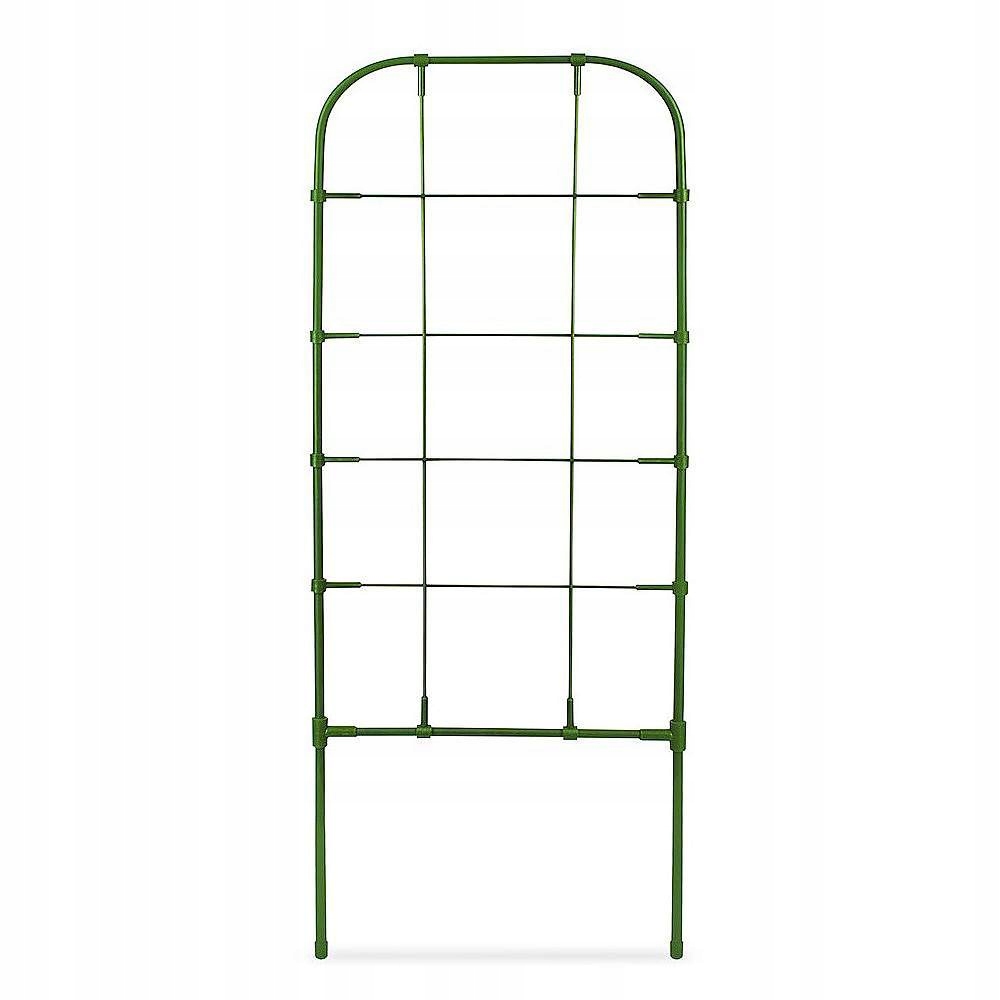 PODPÓRKA do kwiatów i ROŚLIN pnących metalowa DRABINKA ZIELONA 120 cm K3