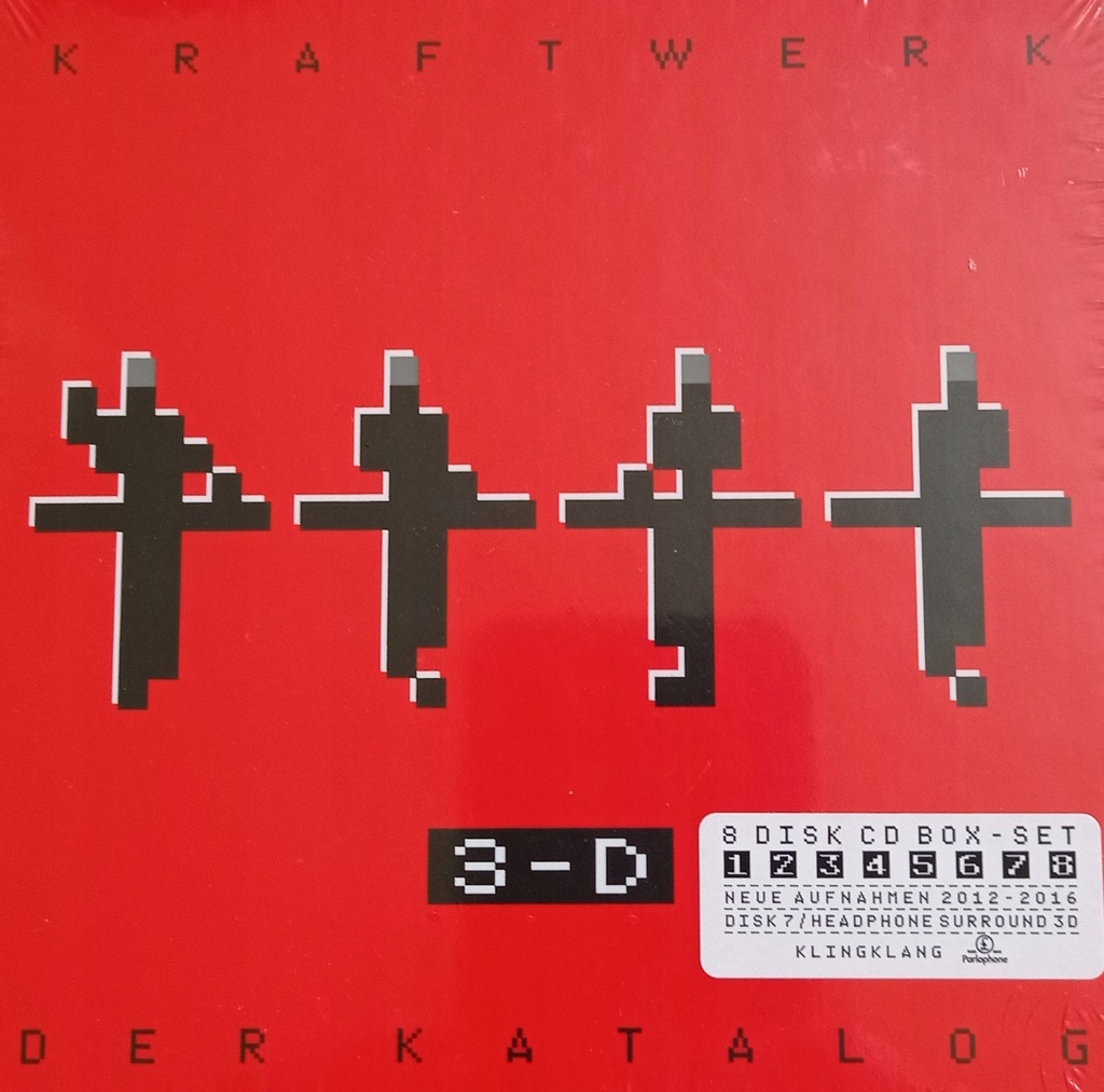 KRAFTWERK 3-D Der Katalog (8CD) Box (nowy, folia)