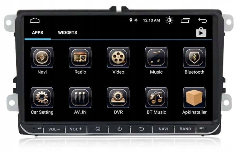 NAWIGACJA 2DIN RADIO 9" MULTIVAN 2007-2011 ANDROID 13