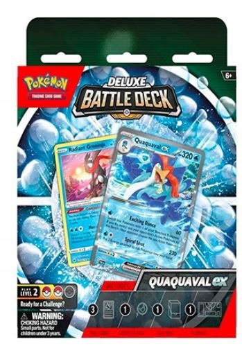 Zestaw kart Deluxe Battle Deck Quaquaval EX