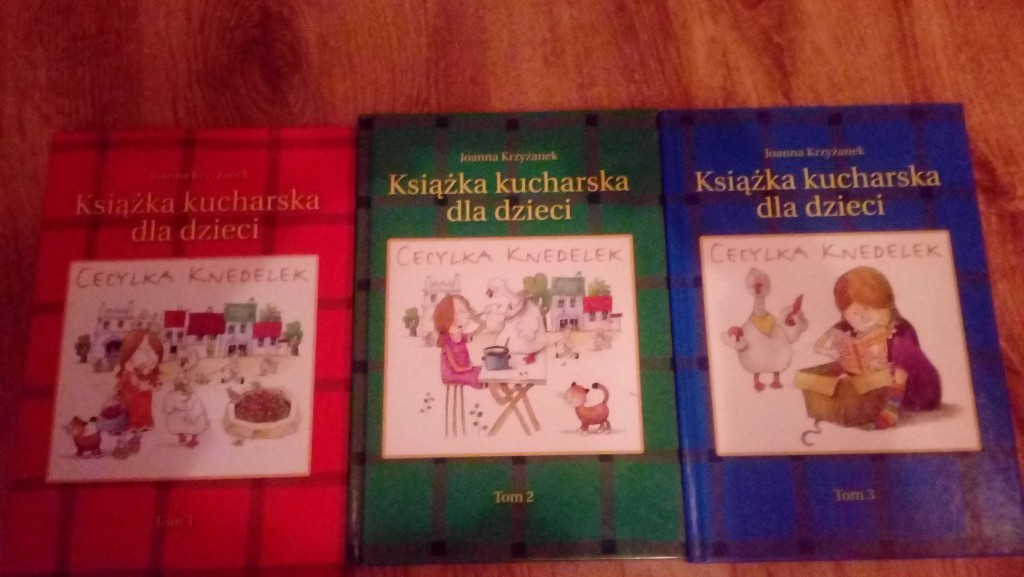 Książki kucharskie dla dzieci - Cecylka Knedelek