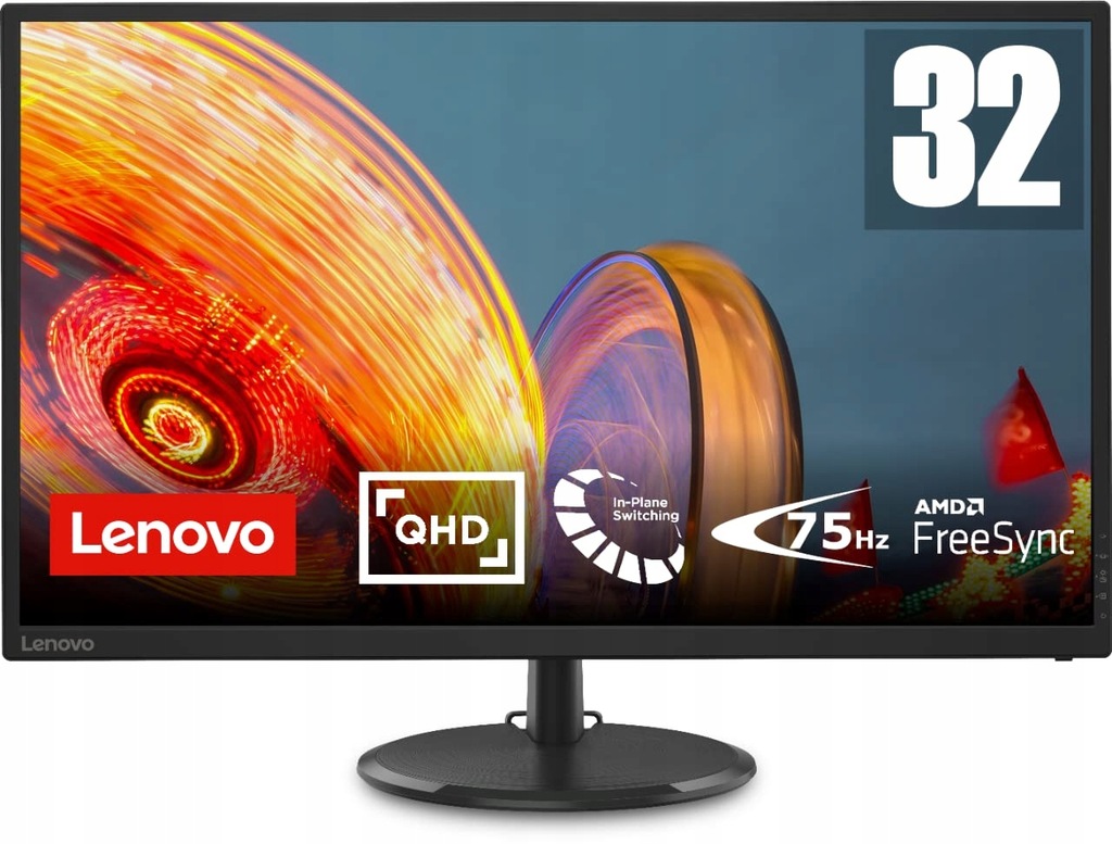 Lenovo C32q-20 | Monitor 31,5" WQHD | 2560x14