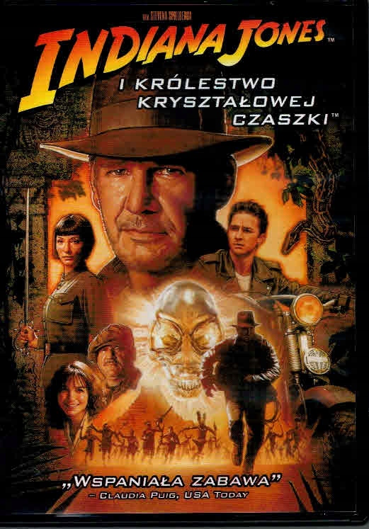 Indiana Jones i Królestwo Kryształowej Czaszki DVD Lektor PL