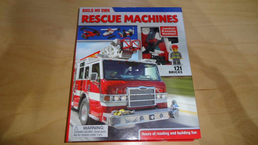 RESCUE MACHINES -ZBUDUJ WŁASNY WÓZ STRAŻY KLOCKI