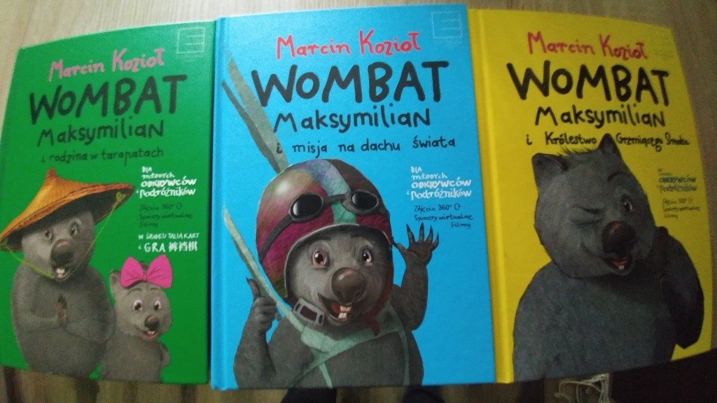 Maksymilian Wombat kolekcja