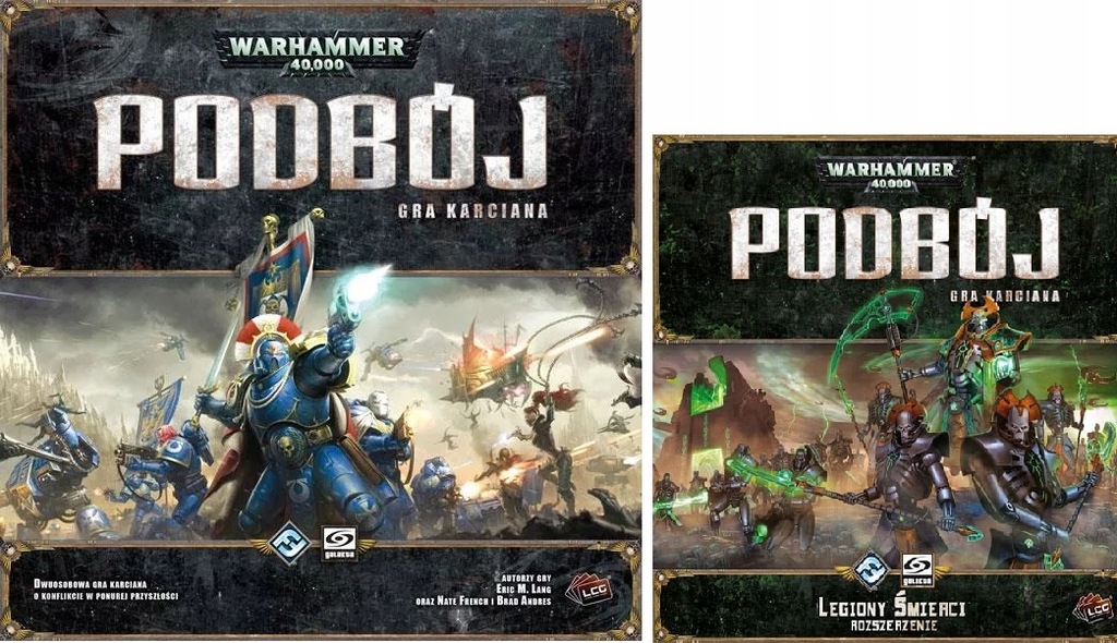 Warhammer: Podbój + Legiony Śmierci. Gra Karciana (edycja polska)