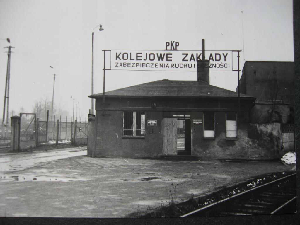 PKP Kolejowe Zakłady Katowice 3 fotografie 1965