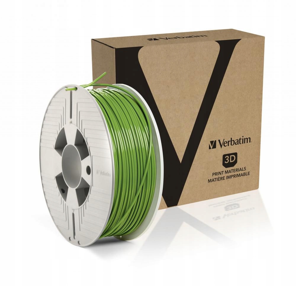 Filament Verbatim PLA 3D, zielony