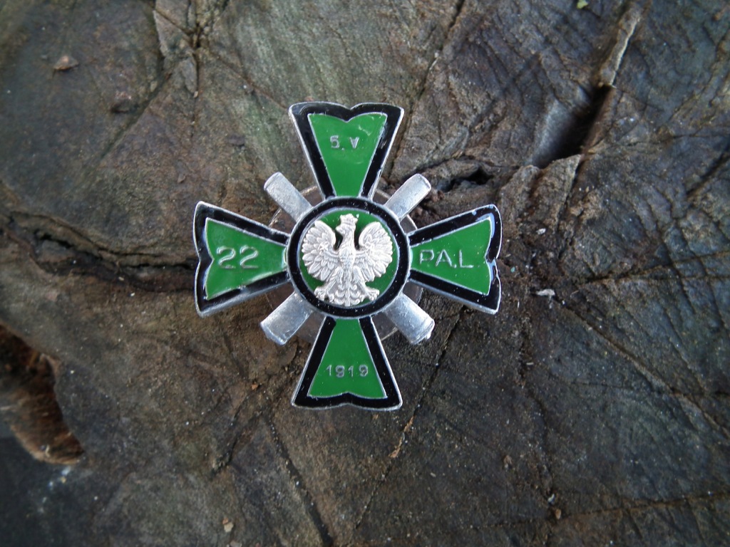 Odznaka pułkowa 22 pułk artylerii lekkiej