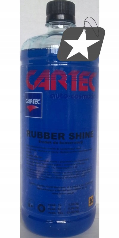 CARTEC RUBBER SHINE 1L MOKRA OPONA BIAŁ