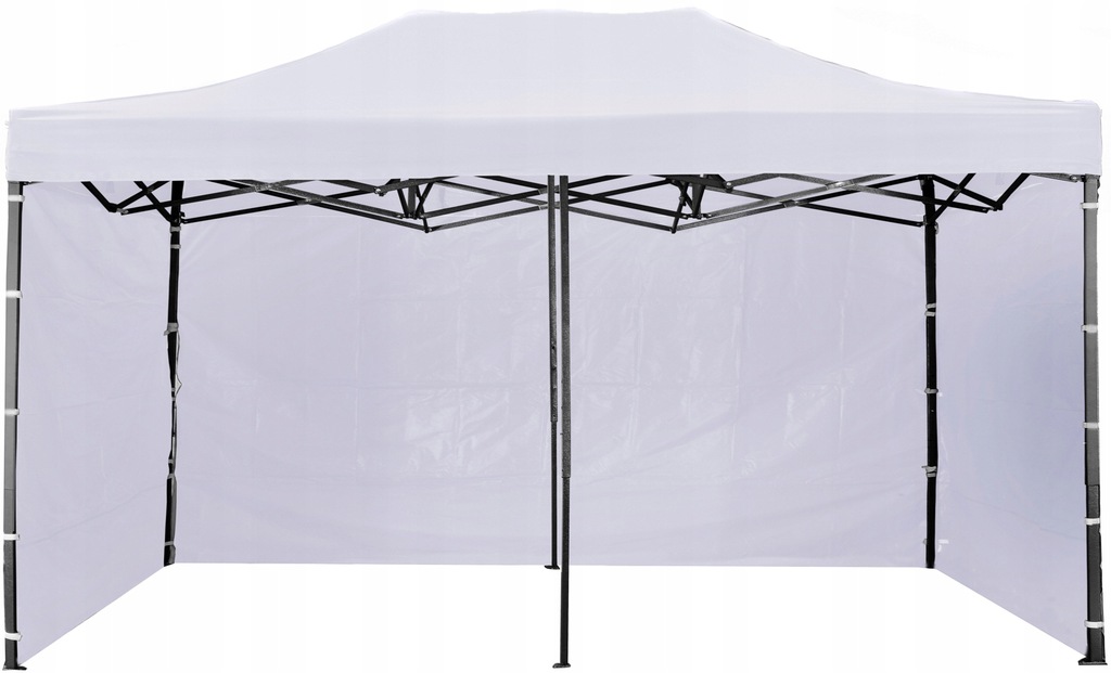 Namiot ekspresowy handlowy ogrodowy 3x6 POP UP HiT Namiot handlowy AGA 3S POP UP 3 x 6 m czarny | Namioty