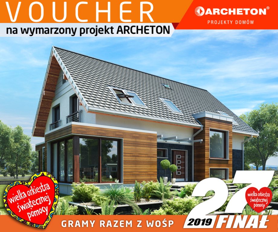 Voucher na wybrany projekt domu | ARCHETON