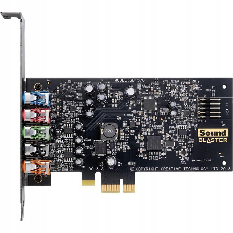 Купить ЗВУКОВАЯ КАРТА CREATIVE SB AUDIGY FX SB1570 PCI-E: отзывы, фото, характеристики в интерне-магазине Aredi.ru