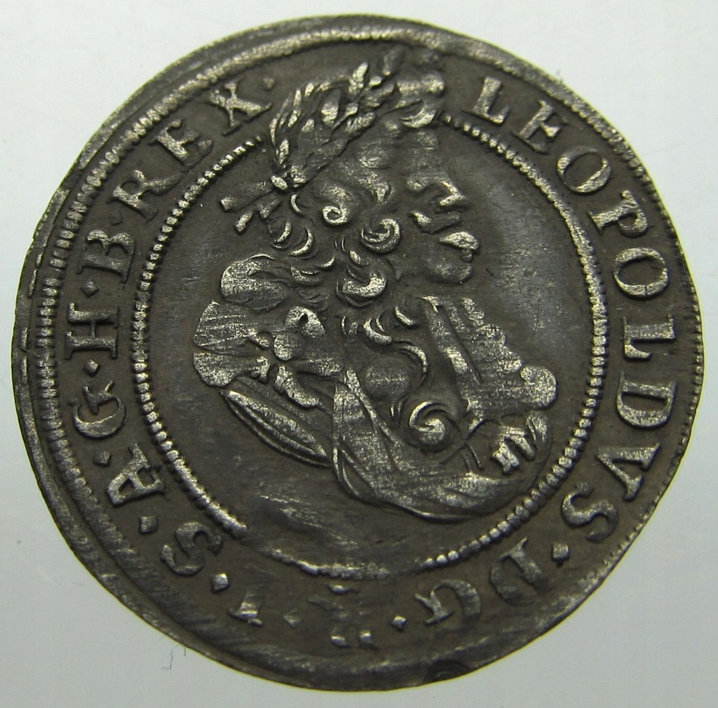 Śląsk Leopold I 3 krajcary 1699 FN Opole