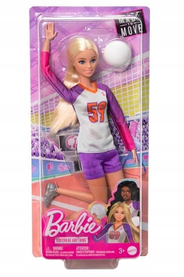 Lalka Barbie Kariera Siatkarka PREZENT NA PREZENT NA ŚWIĘTA