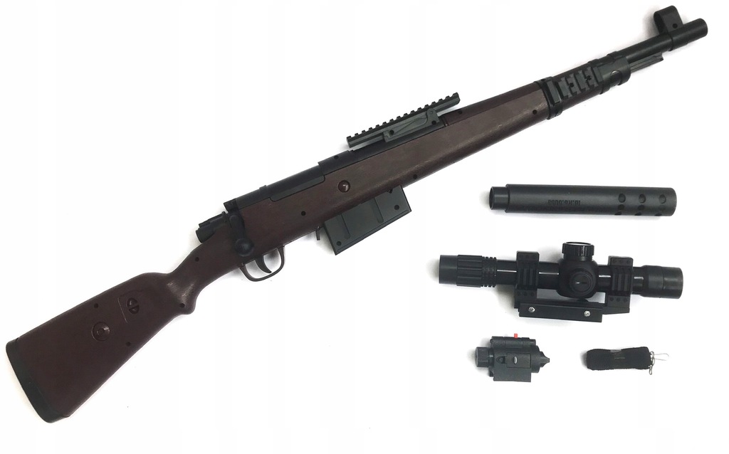 KARABINEK SAMOPOWTARZALNY M14 NA KULKI ATRAPA