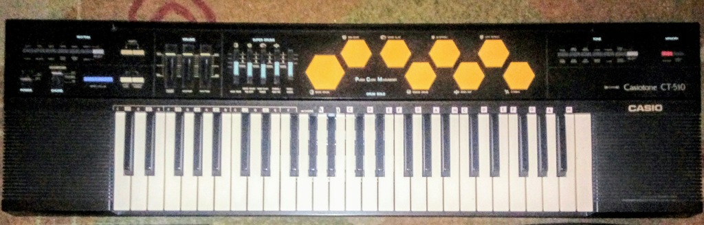 CASIO CT 510 keyboard stereo .Klasyk. 9109229651 oficjalne archiwum Allegro