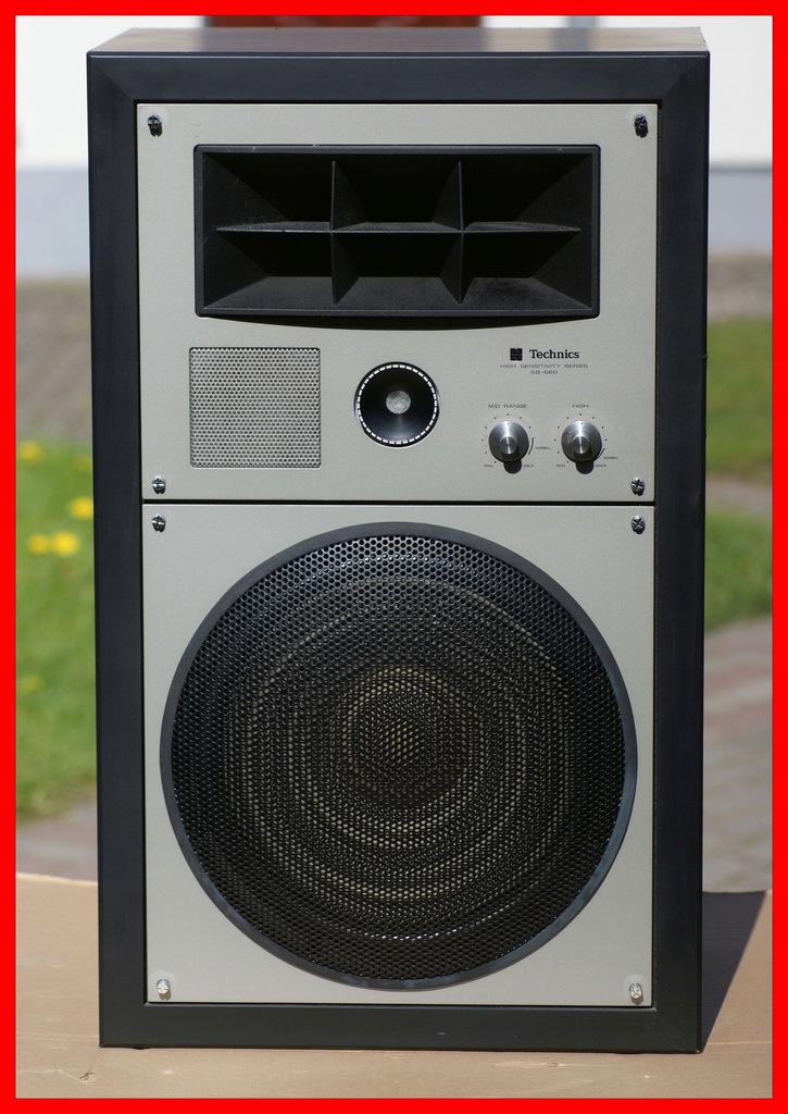 Kolumna Technics SB-660 * jedna kolumna vintage Japan * OKAZYJNA cena