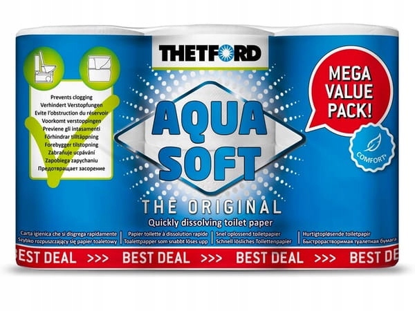 Papier toaletowy Thetford Aqua Soft 6 rol Turismus