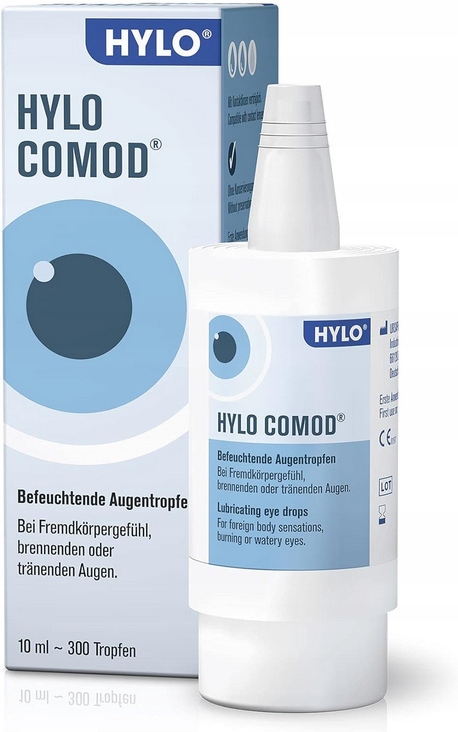 HYLO COMOD NAWILŻAJĄCE KROPLE DO OCZU 10ML ND117