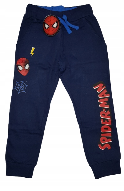 Spiderman spodnie dresowe dresy Marvel pająk 104