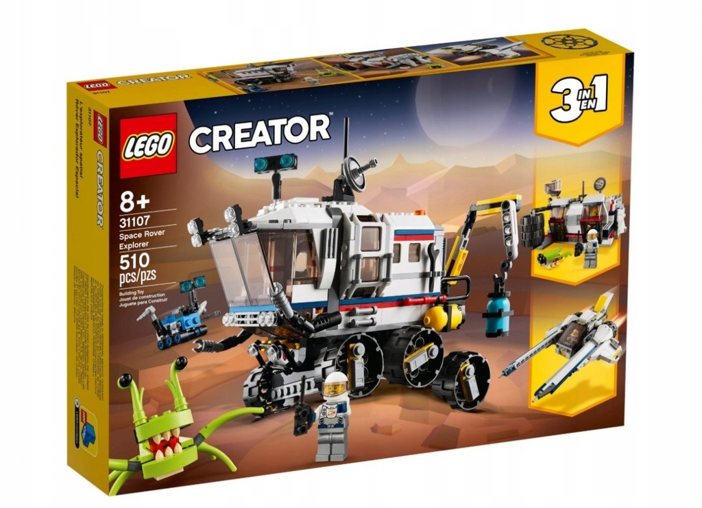 LEGO Klocki Creator Łazik kosmiczny 31107