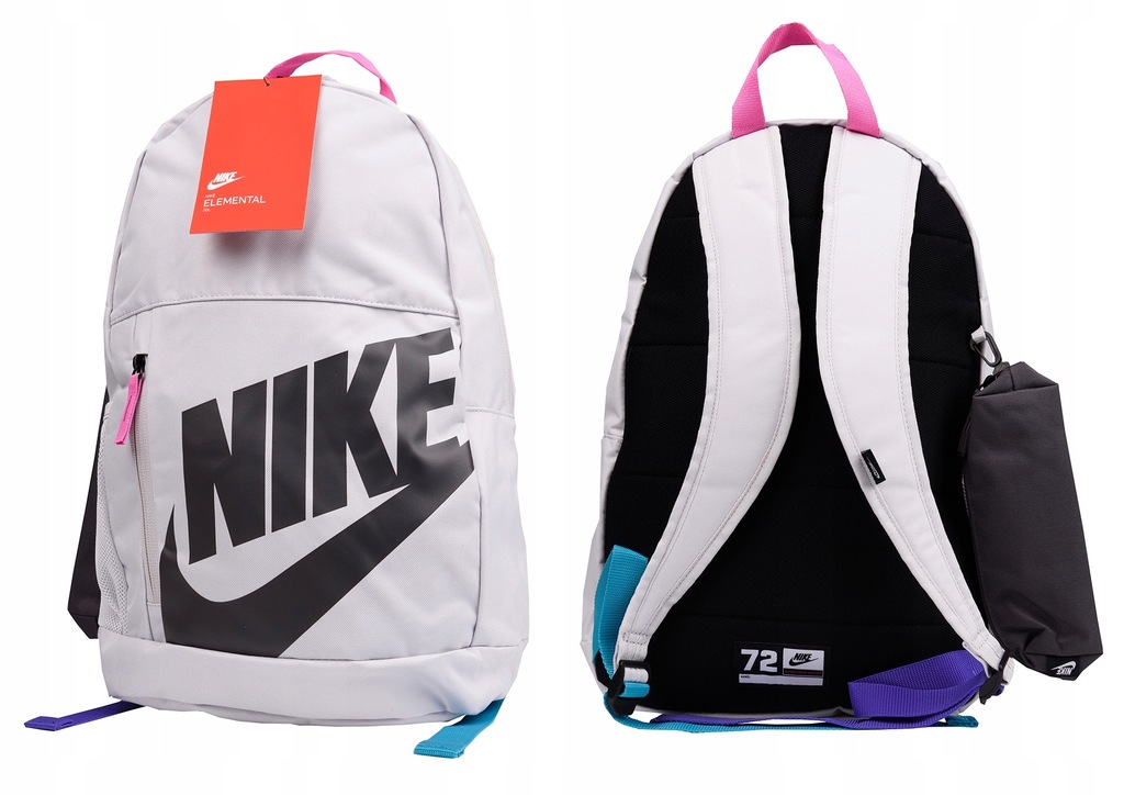 Plecak Nike Elemental z piórnikiem BA6030 078