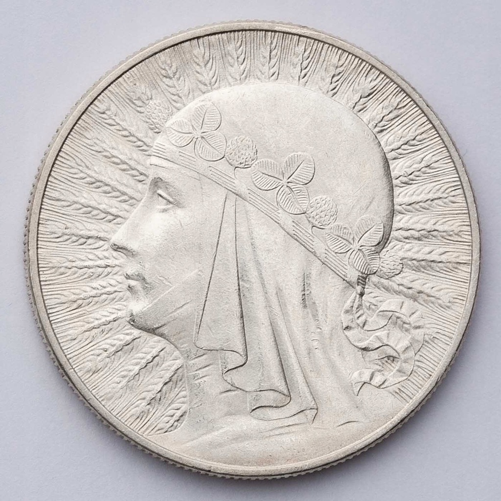 Polska, 10 ZŁ 1933 r. LADNA !