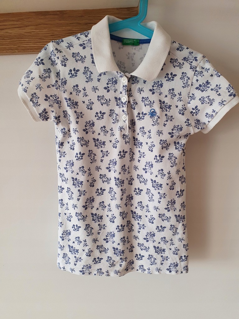 Benetton POLO dziewczynka rozmiar 128