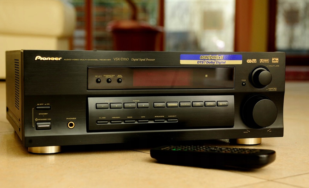 Amplituner Pioneer VSX-D510 5.1 czarny