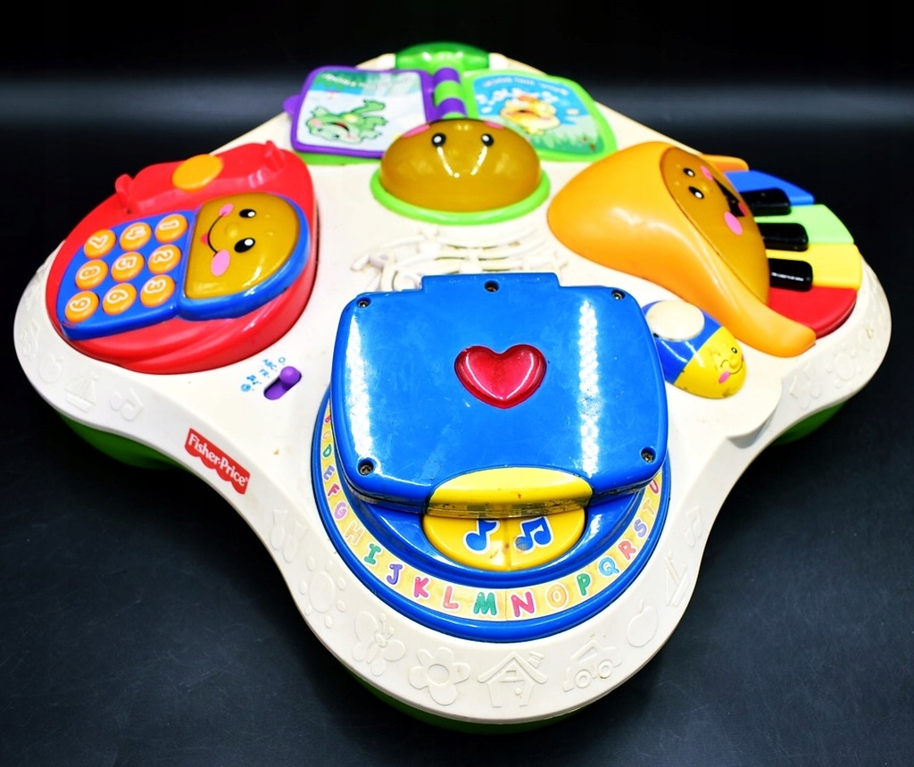 9525-1 ...FISHER PRICE... k#o STOLICZEK EDUKACYJNY