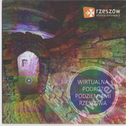 WIRTUALANA PODRÓŻ PODZIEMIAMI RZESZOWA płyta CD