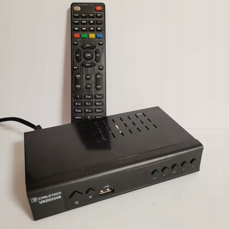 DEKODER DVB-T2 CABLETECH URZ0336B