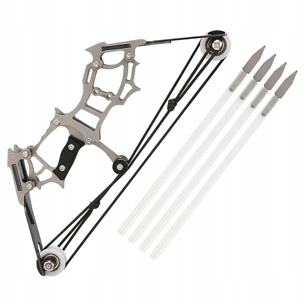 MINI BOW MINIATURE OUTDOOR TOY SHOOTING PULLEY