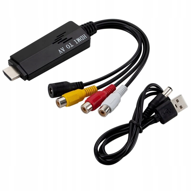 Купить Переходник-конвертер с HDMI на AV 3x RCA: отзывы, фото, характеристики в интерне-магазине Aredi.ru