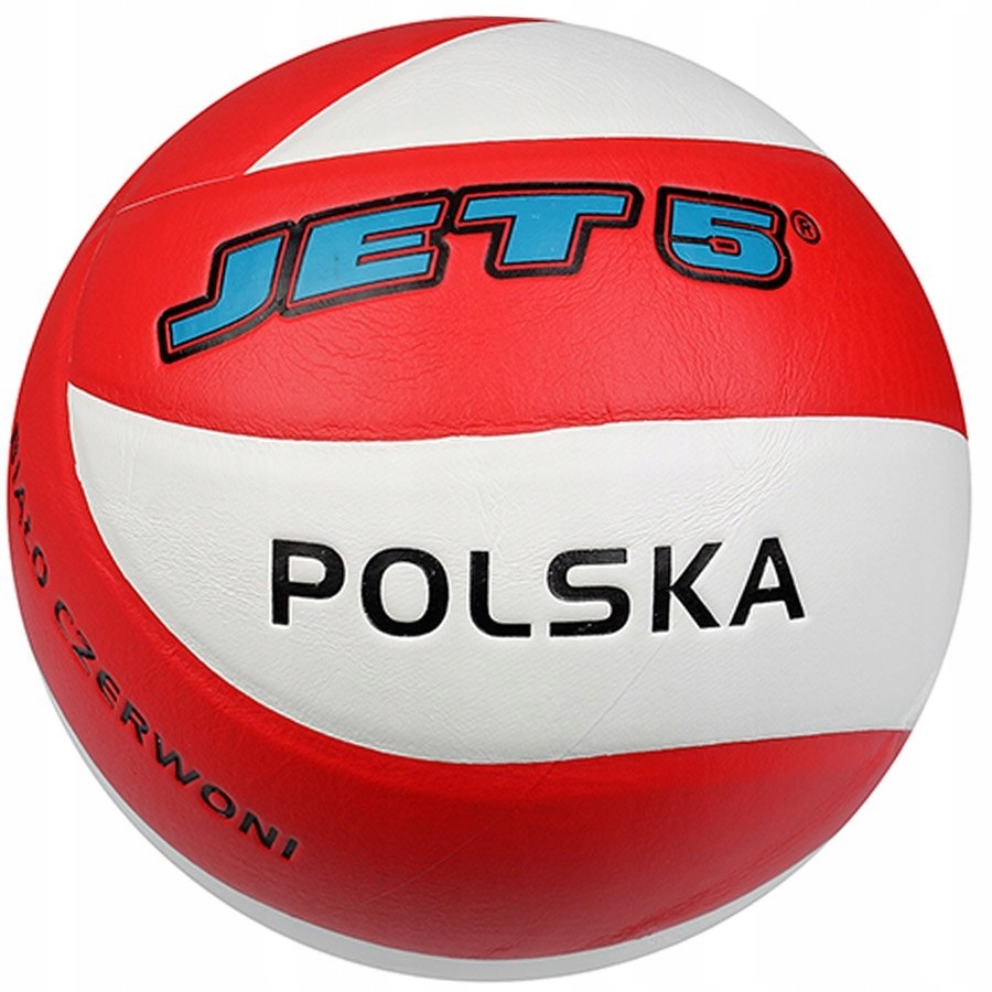 Piłka Jet5 Ultra Soft Touch 5 czerwony