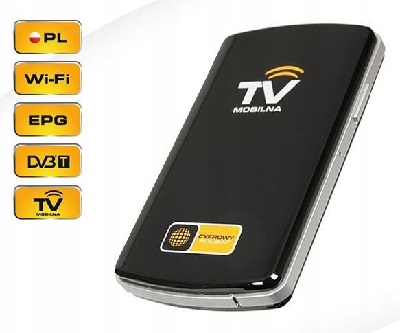 Mobilny dekoder darmowa telewizja tuner DVB-T WIFI