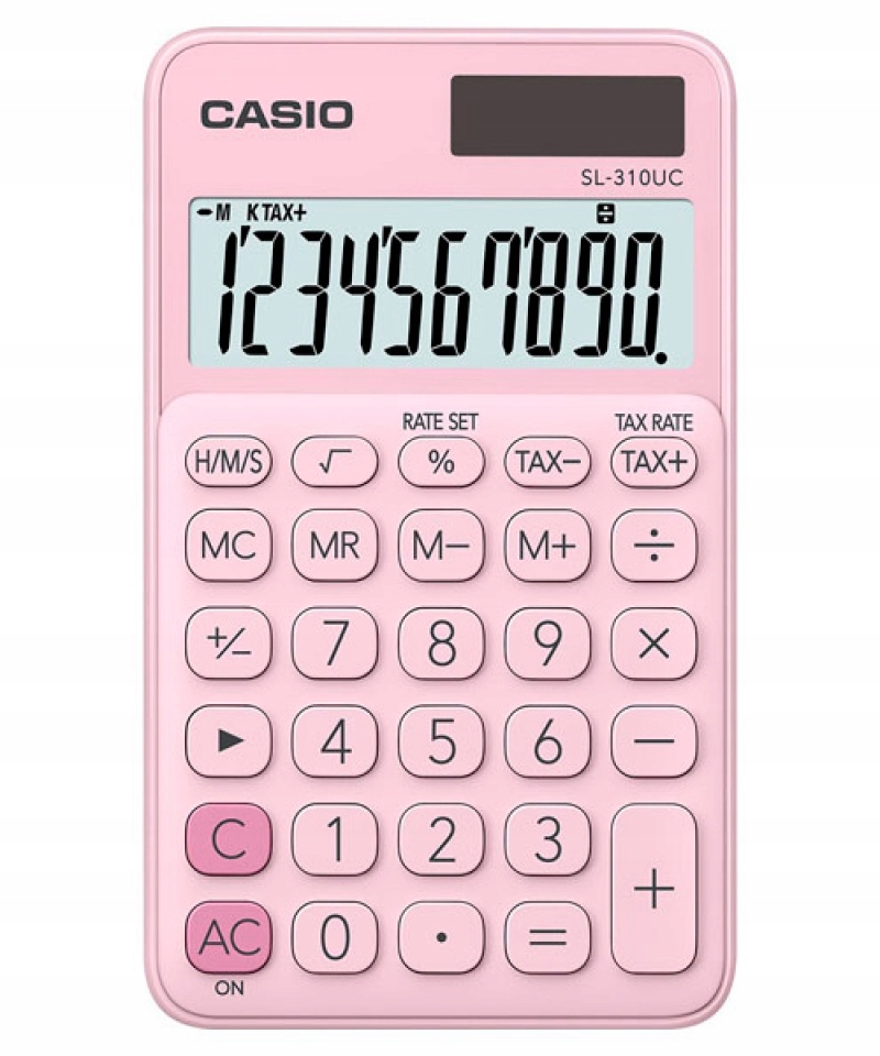 Kalkulator kieszonkowy SL-310UC-PK-S 10-cyfrowy